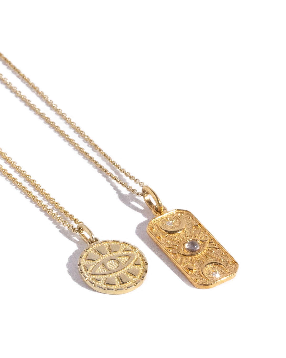 The Evil Eye Set -18K Yellow Gold Plated- The Adorned-