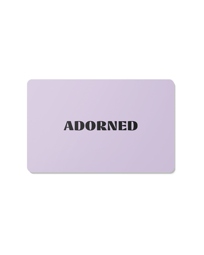 Digital Gift Card -US$50.00- The Adorned-