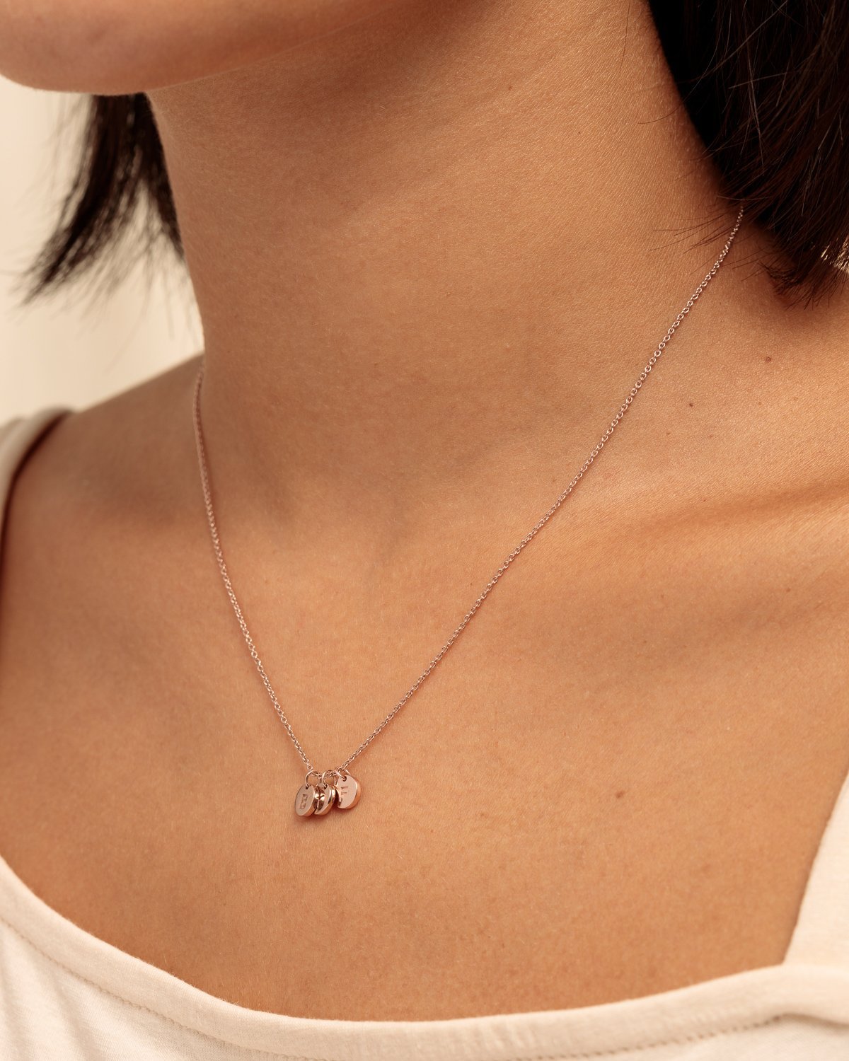 3 Layer Necklace with Charm | Bauble Sky